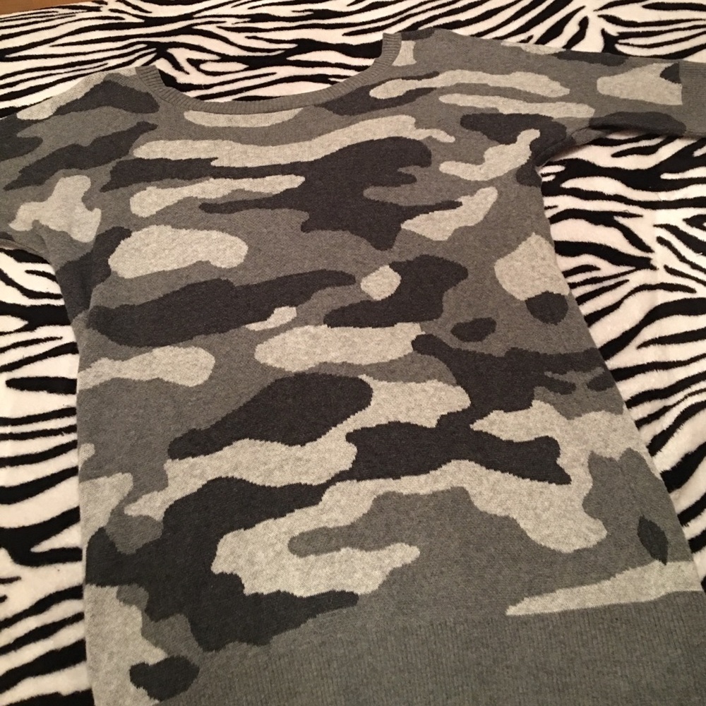 Express Camo Sweater